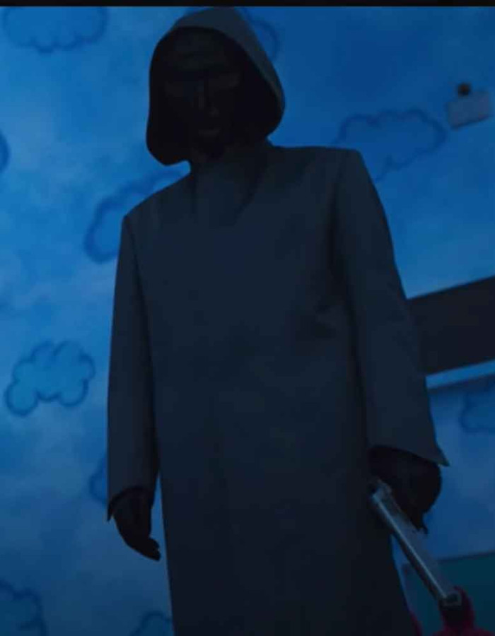 SQUID GAME LEE BYUNG-HUN (FRONTMAN) LEATHER COSTUME COAT