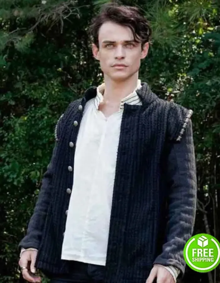 LEGACIES SEASON 3 THOMAS DOHERTY (SEBASTIAN) BLACK JACKET LEGACIES SEASON 3 THOMAS DOHERTY (SEBASTIAN) BLACK JACKET