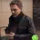 LUPIN VINCENT LONDEZ (CAPITAINE ROMAIN LAUGIER) BLACK LEATHER JACKET