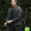 MANIFEST JOSH DALLAS (BEN STONE) BLACK LEATHER JACKET