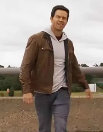 MARK WAHLBERG SPENSER CONFIDENTIAL BROWN JACKET