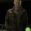 MIDNIGHT MASS ZACH GILFORD (RILEY FLYNN) BLACK JACKET