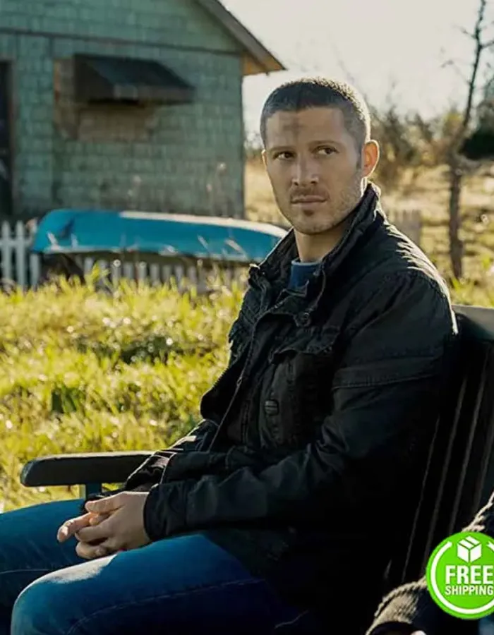 MIDNIGHT MASS ZACH GILFORD (RILEY FLYNN) BLACK JACKET MIDNIGHT MASS ZACH GILFORD (RILEY FLYNN) BLACK JACKET
