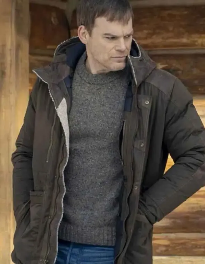 NEW BLOOD MICHAEL C. HALL (DEXTER MORGAN) BROWN COTTON JACKET NEW BLOOD MICHAEL C. HALL (DEXTER MORGAN) BROWN COTTON JACKET