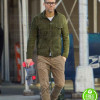 RED NOTICE RYAN REYNOLDS (NOLAN BOOTH) GREEN SUEDE JACKET