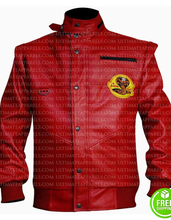 COBRA KAI JOHNNY LAWRENCE RED JACKET