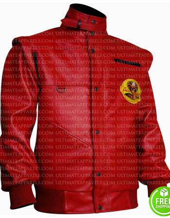 COBRA KAI JOHNNY LAWRENCE RED JACKET