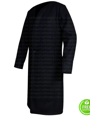 THE DARK TOWER MATTHEW MCCONAUGHEY (WALTER) BLACK WOOL COAT THE DARK TOWER MATTHEW MCCONAUGHEY (WALTER) BLACK WOOL COAT