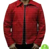 Smallville Superman Tom Welling Clark Kent Red Cotton Jacket Smallville Superman Tom Welling Clark Kent Red Cotton Jacket