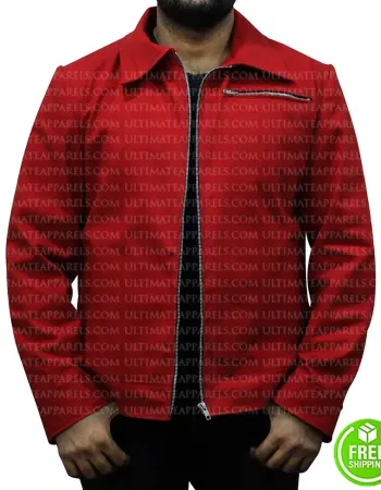 Smallville Superman Tom Welling Clark Kent Red Cotton Jacket