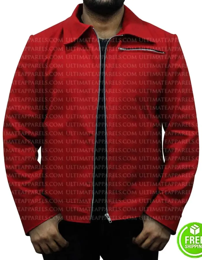 Smallville Superman Tom Welling Clark Kent Red Cotton Jacket Smallville Superman Tom Welling Clark Kent Red Cotton Jacket