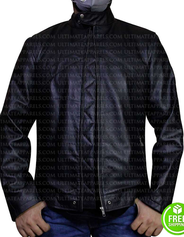 SONS OF ANARCHY TOMMY FLANAGAN BLACK JACKET SONS OF ANARCHY TOMMY FLANAGAN BLACK JACKET