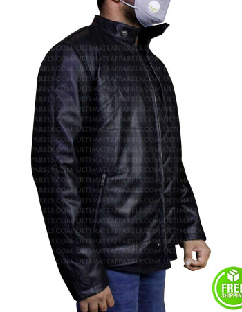 SONS OF ANARCHY TOMMY FLANAGAN BLACK JACKET