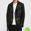 ARROW STEPHEN AMELL (OLIVER QUEEN) BLACK BIKER LEATHER JACKET