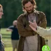 OUTLANDER SEASON 4 SAM HEUGHAN (JAMIE FRASER) BROWN COTTON COAT OUTLANDER SEASON 4 SAM HEUGHAN (JAMIE FRASER) BROWN COTTON COAT