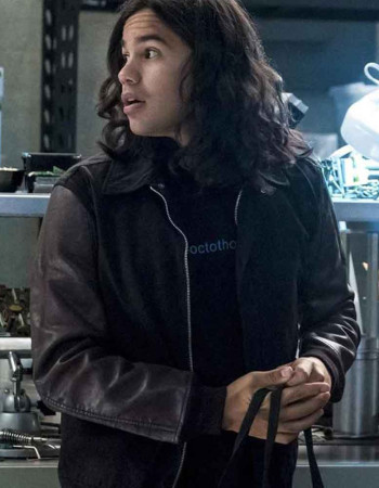 CISCO RAMON THE FLASH LETTERMAN JACKET