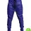 JUSTIN BIEBER BLUE LEATHER TROUSER