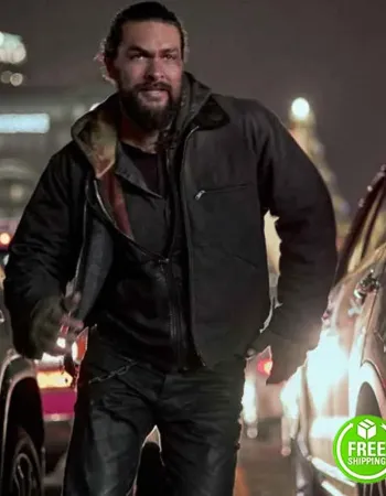 SWEET GIRL JASON MOMOA (RAY COOPER) BLACK COTTON JACKET SWEET GIRL JASON MOMOA (RAY COOPER) BLACK COTTON JACKET