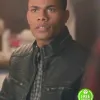 RIVERDALE JORDAN CALLOWAY (CHUCK CLAYTON) BLACK CAFÉ RACER LEATHER JACKET RIVERDALE JORDAN CALLOWAY (CHUCK CLAYTON) BLACK CAFÉ RACER LEATHER JACKET