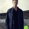 THE DROWNING RUPERT PENRY-JONES (MARK) BLACK COTTON JACKET THE DROWNING RUPERT PENRY-JONES (MARK) BLACK COTTON JACKET