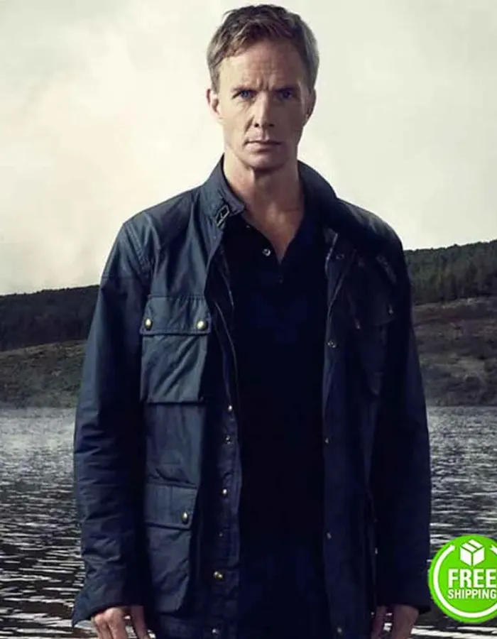 THE DROWNING RUPERT PENRY-JONES (MARK) BLACK COTTON JACKET THE DROWNING RUPERT PENRY-JONES (MARK) BLACK COTTON JACKET