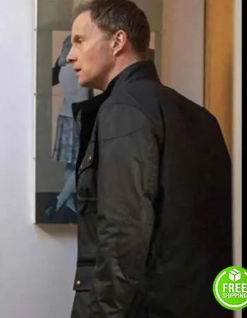THE DROWNING RUPERT PENRY-JONES (MARK) BLACK COTTON JACKET THE DROWNING RUPERT PENRY-JONES (MARK) BLACK COTTON JACKET