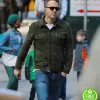 RED NOTICE RYAN REYNOLDS (NOLAN BOOTH) GREEN SUEDE JACKET RED NOTICE RYAN REYNOLDS (NOLAN BOOTH) GREEN SUEDE JACKET