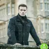 SAS: RED NOTICE SAM HEUGHAN (TOM BUCKINGHAM) BLACK COTTON JACKET SAS: RED NOTICE SAM HEUGHAN (TOM BUCKINGHAM) BLACK COTTON JACKET