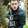 SAS: RED NOTICE SAM HEUGHAN (TOM BUCKINGHAM) BLACK COTTON JACKET