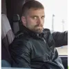 DESTROYER SEBASTIAN STAN (CHRIS) BLACK LEATHER JACKET