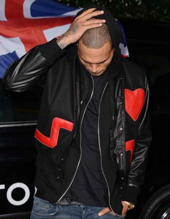 CHRIS BROWN BOMBER JACKET