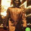 SQUID GAME LEE BYUNG-HUN (FRONTMAN) LEATHER COSTUME COAT