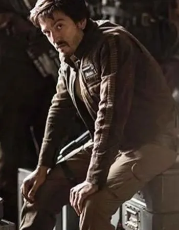 STAR WARS ROGUE ONE DIEGO LUNA (CASSIAN ANDOR) JACKET STAR WARS ROGUE ONE DIEGO LUNA (CASSIAN ANDOR) JACKET