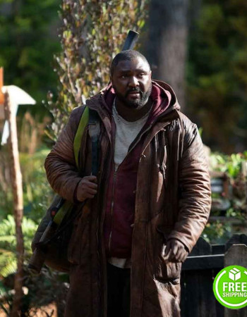 SWEET TOOTH NONSO ANOZIE (TOMMY JEPPERD) LEATHER COAT