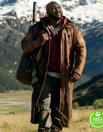 SWEET TOOTH NONSO ANOZIE (TOMMY JEPPERD) LEATHER COAT