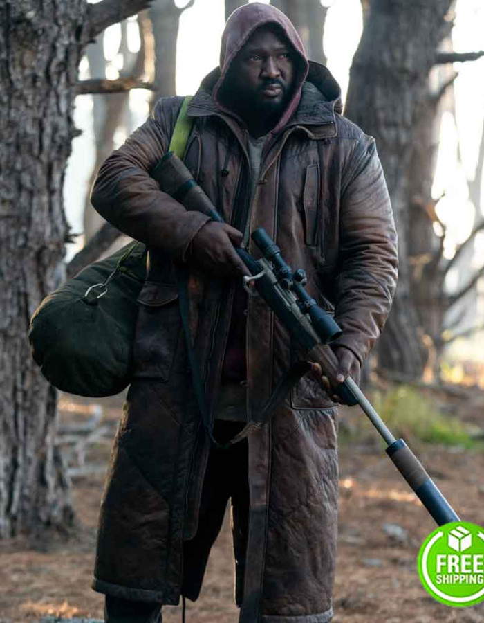 SWEET TOOTH NONSO ANOZIE (TOMMY JEPPERD) LEATHER COAT SWEET TOOTH NONSO ANOZIE (TOMMY JEPPERD) LEATHER COAT