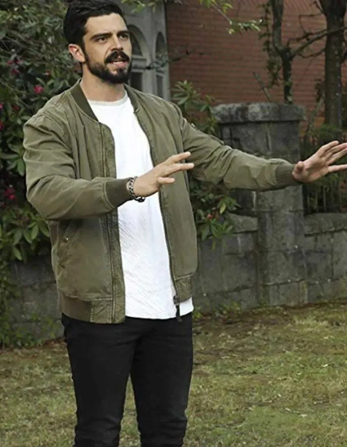 TAKE TWO MICAH PARKER GREEN JACKET TAKE TWO MICAH PARKER GREEN JACKET