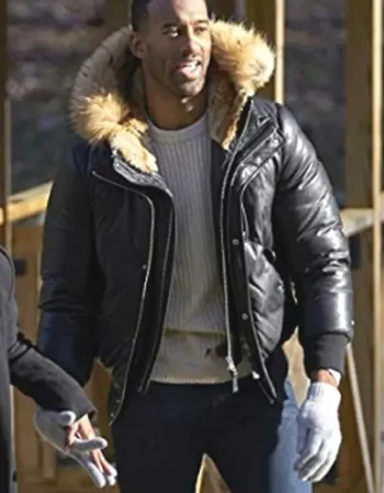 THE BACHELOR MATT JAMES BLACK HOODED JACKET