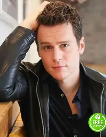 THE MATRIX 4 JONATHAN GROFF BLACK LEATHER JACKET