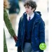 THE UNDOING NOAH JUPE (HENRY FRASER) BLUE COTTON JACKET