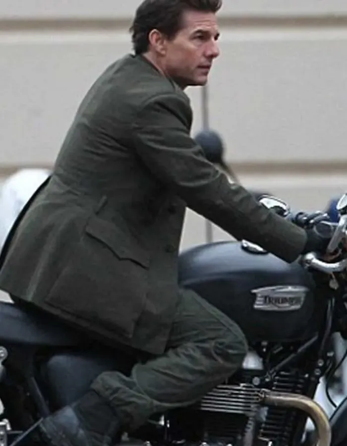 EDGE OF TOMORROW TOM CRUISE WOOL COAT EDGE OF TOMORROW TOM CRUISE WOOL COAT