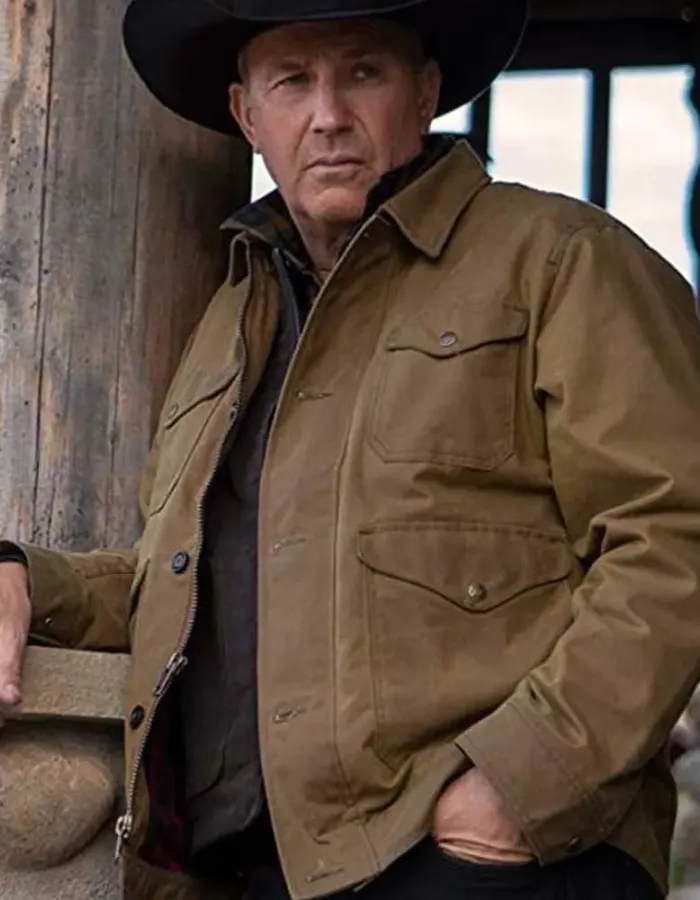 YELLOWSTONE SEASON 2 JOHN DUTTON BROWN JACKET YELLOWSTONE SEASON 2 JOHN DUTTON BROWN JACKET