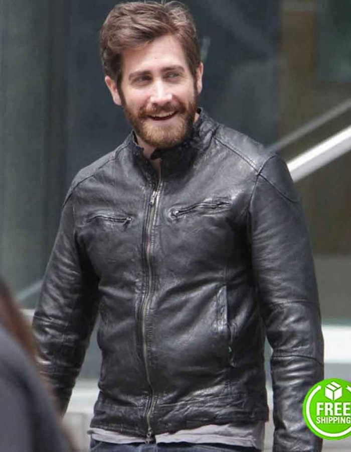 ENEMY JAKE GYLLENHAAL (ADAM BELL) BLACK LEATHER JACKET