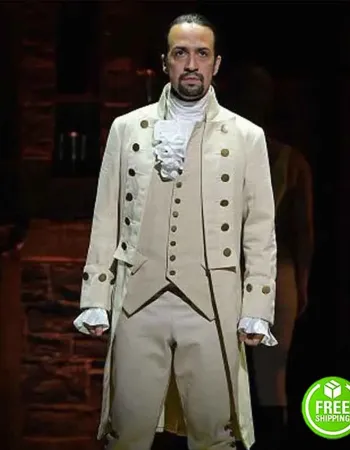 Hamilton Lin-Manuel Miranda Alexander Hamilton White Coat