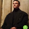 ANNA LUKE EVANS (ALEX TCHENKOV) BLACK TRENCH COAT