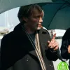 ANOTHER ROUND MADS MIKKELSEN (MARTIN) BLACK TRENCH COAT ANOTHER ROUND MADS MIKKELSEN (MARTIN) BLACK TRENCH COAT