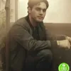 LEGACIES ARIA SHAHGHASEMI (LANDON KIRBY) GREEN COTTON JACKET