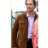 SERENITY MATTHEW MCCONAUGHEY (BAKER DILL) BROWN SUEDE LEATHER JACKET SERENITY MATTHEW MCCONAUGHEY (BAKER DILL) BROWN SUEDE LEATHER JACKET