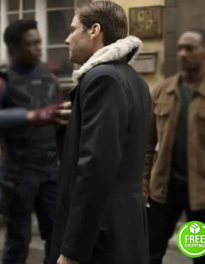 THE FALCON AND TH WINTER SOLDIER DANIEL BRUHL (ZEMO) TRENCH COAT