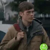 NOBODY GAGE MUNROE (BLAKE MANSELL) BROWN COTTON HOODED JACKET NOBODY GAGE MUNROE (BLAKE MANSELL) BROWN COTTON HOODED JACKET
